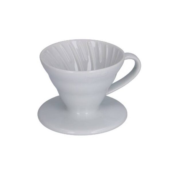 HARIO V60 KERÁMIA DRIPPER, FEHÉR (01)
